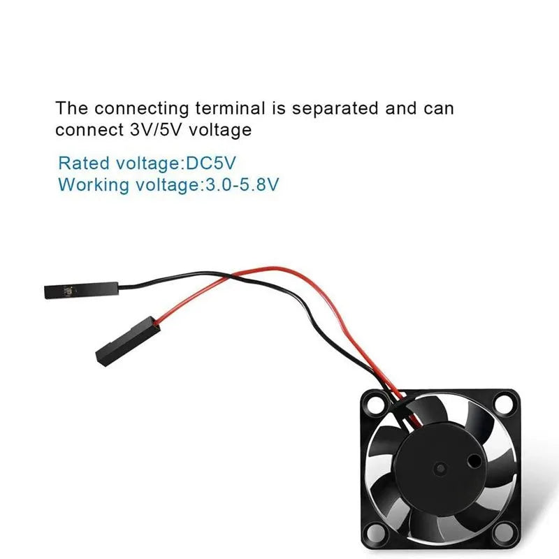 Quiet Cooling Fan for Raspberry Pi