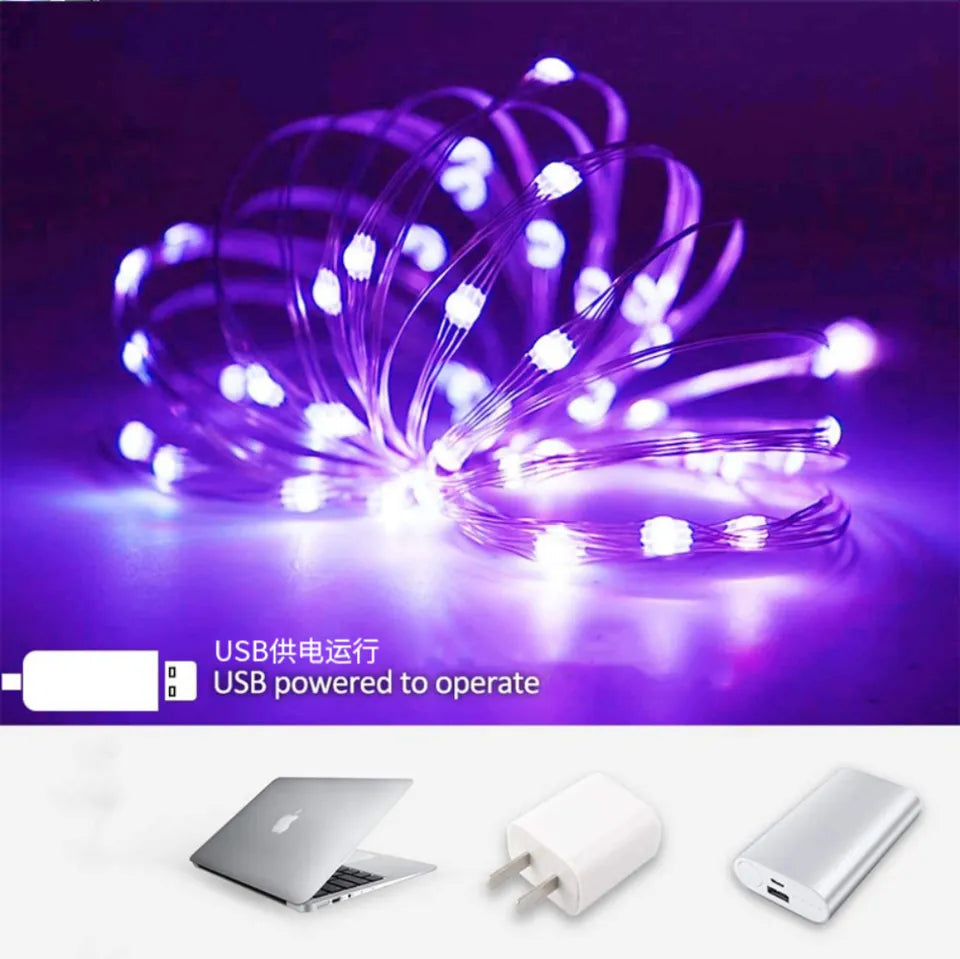 USB LED String Lights Waterproof Fairy Lights