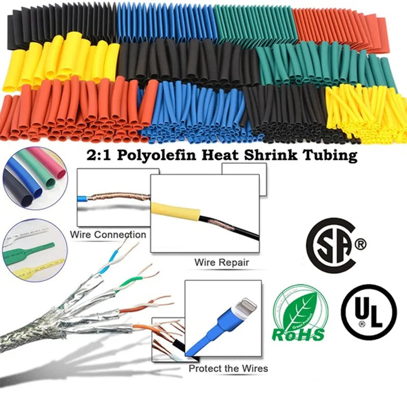 Heat Shrink Tubing Kit for Cable Insulation