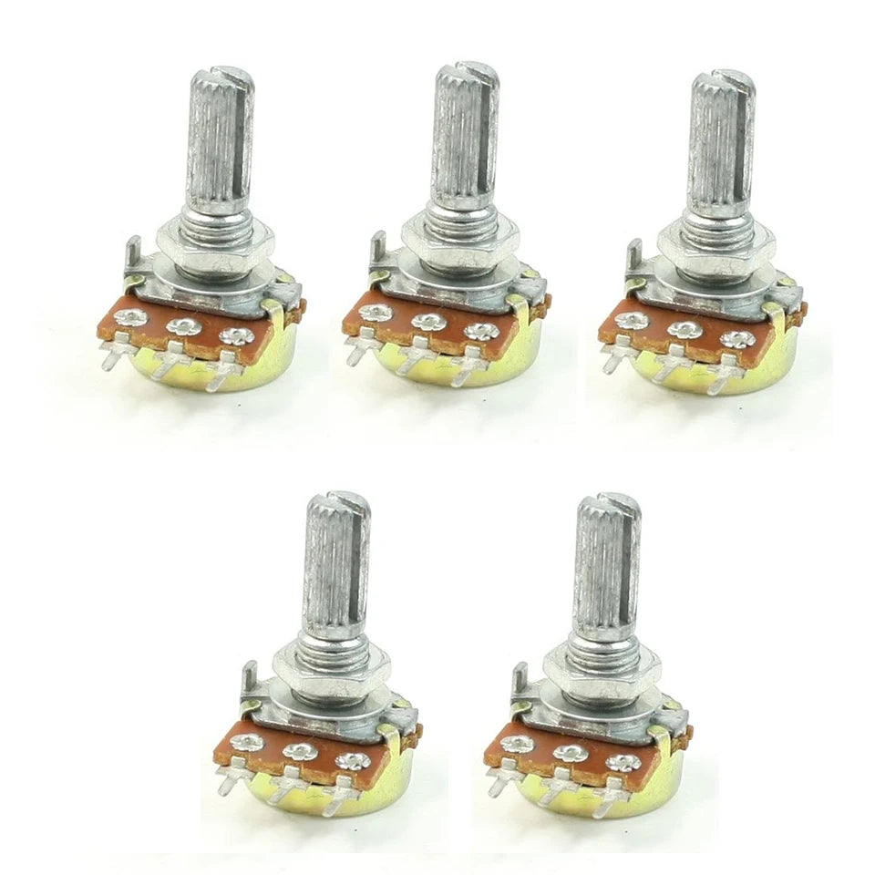 5pcs WH148 Variable Resistors Single Turn