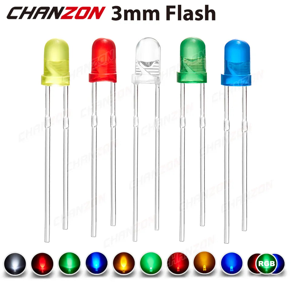 Color Changing LED Diode Flashing Light