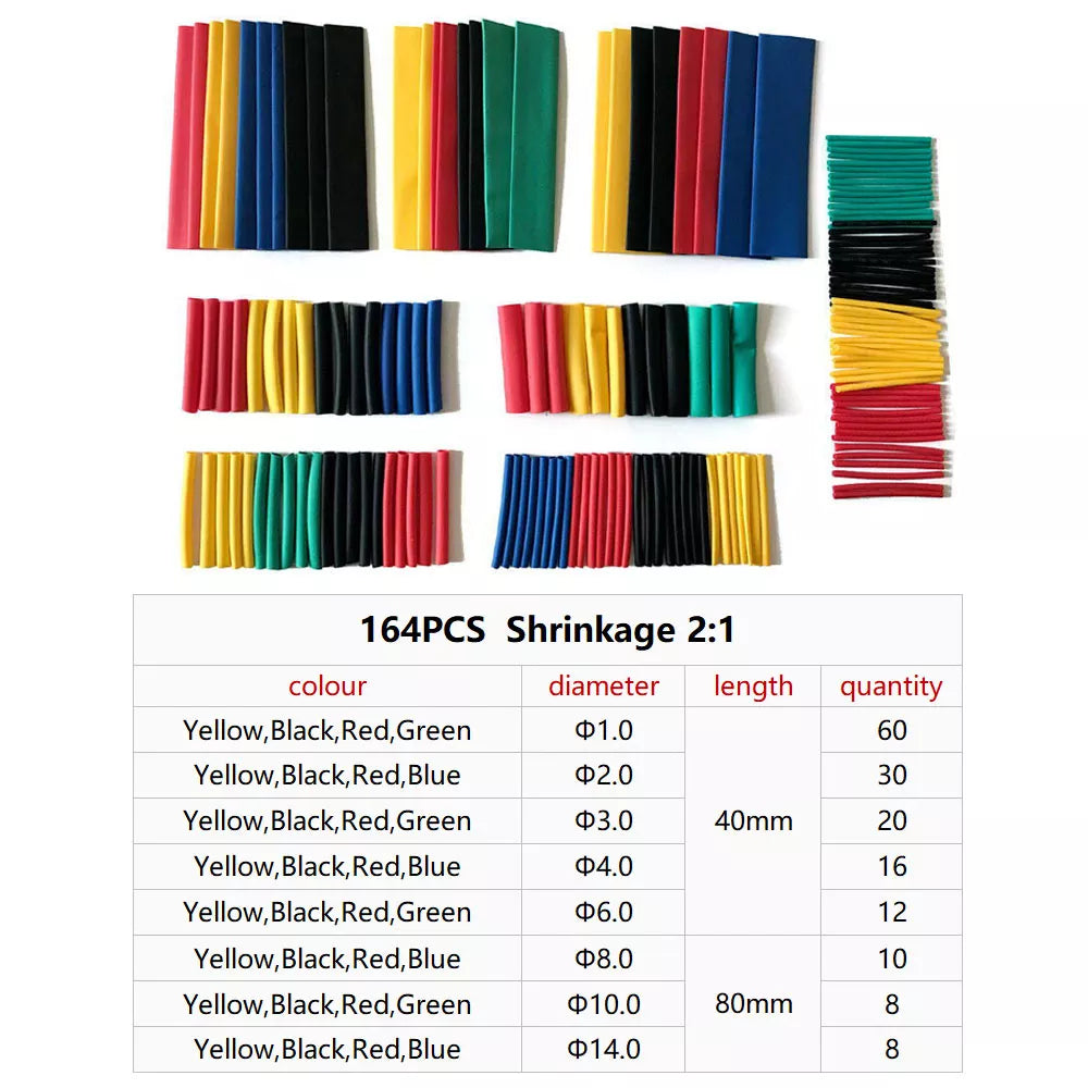 Heat Shrink Tubing Kit for Cable Insulation