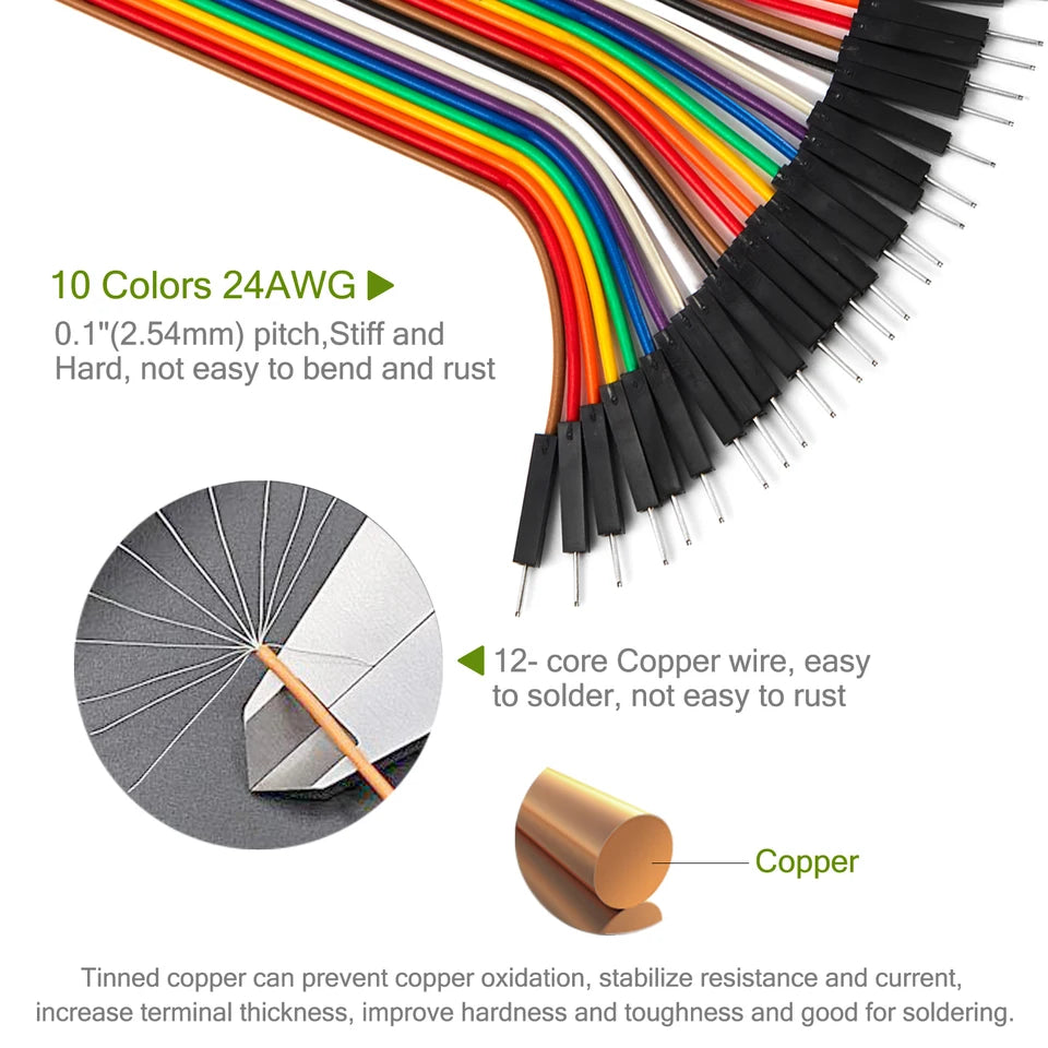 Jumper Wire Dupont Cable 40 Pin