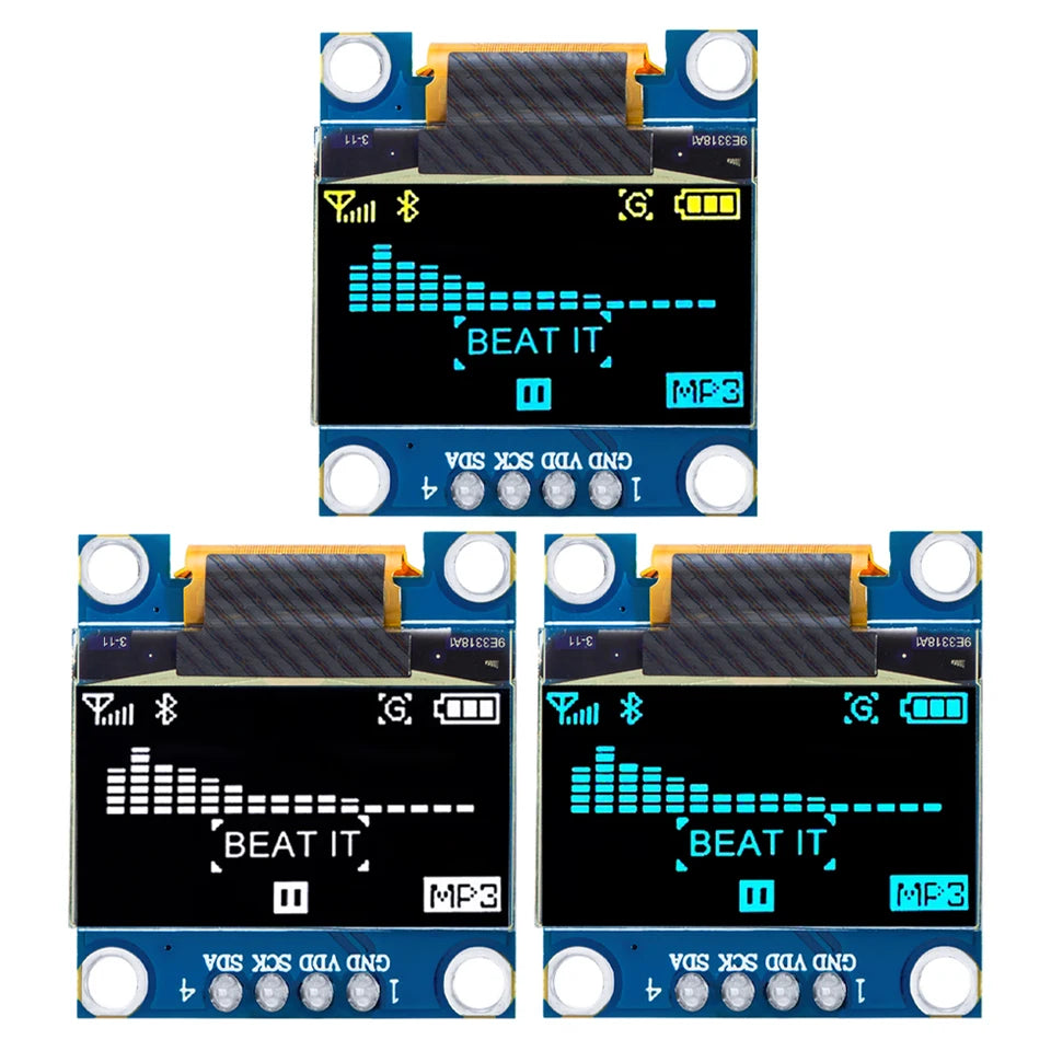 IIC Serial Yellow Blue OLED Display