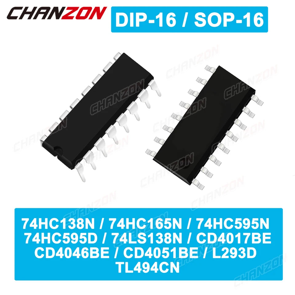 10 Pcs Motor Driver IC Chip