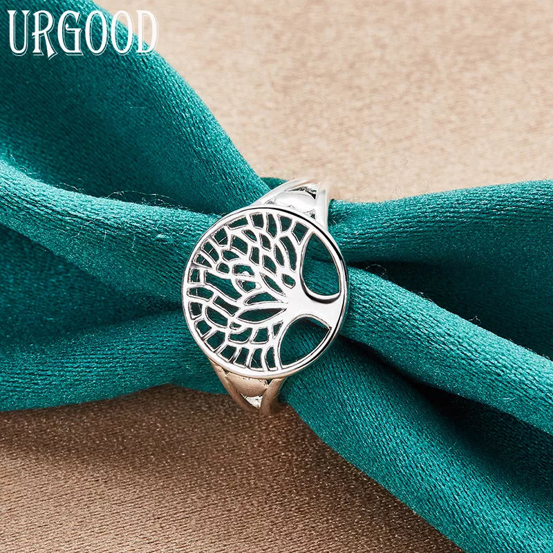 Tree of Life Sterling Silver Ring