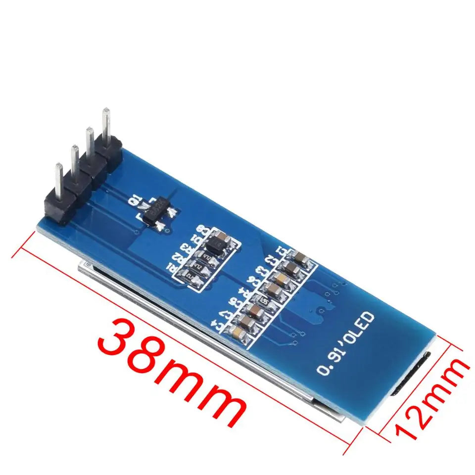 0.91 Inch OLED Display Module for Arduino