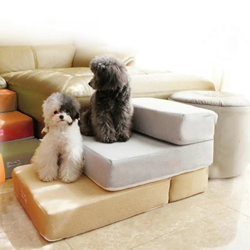 Foldable Detachable Dog Stairs Sofa Bed