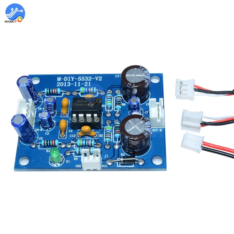 Op-Amp Stereo Amplifier Board for Arduino