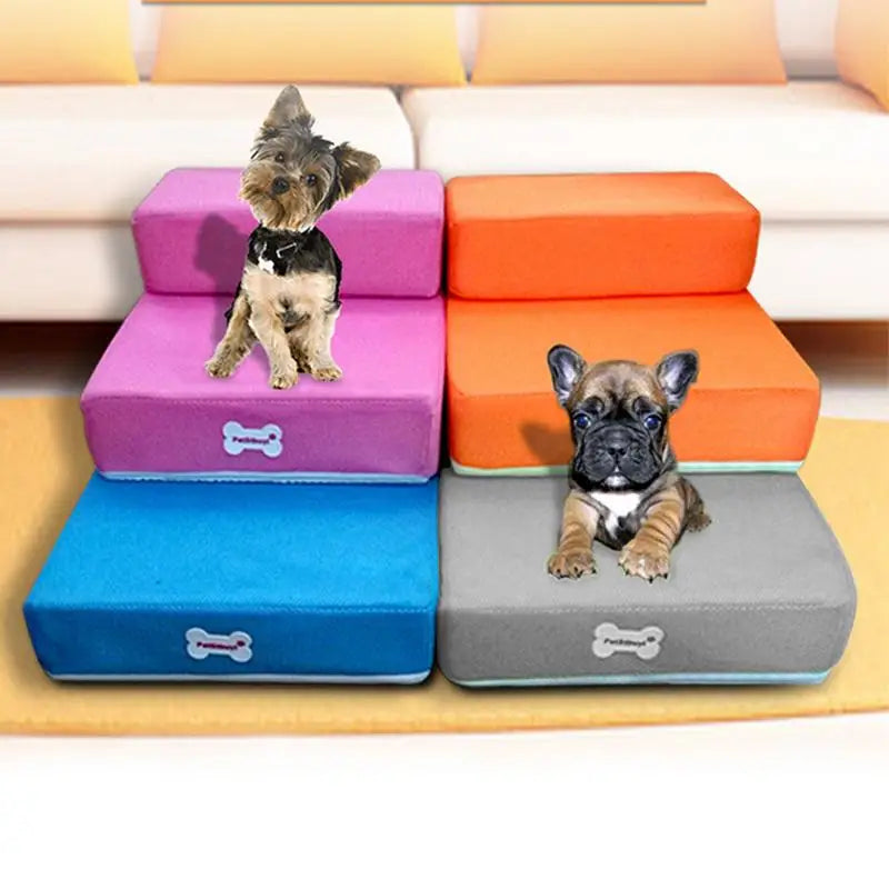 Foldable Detachable Dog Stairs Sofa Bed