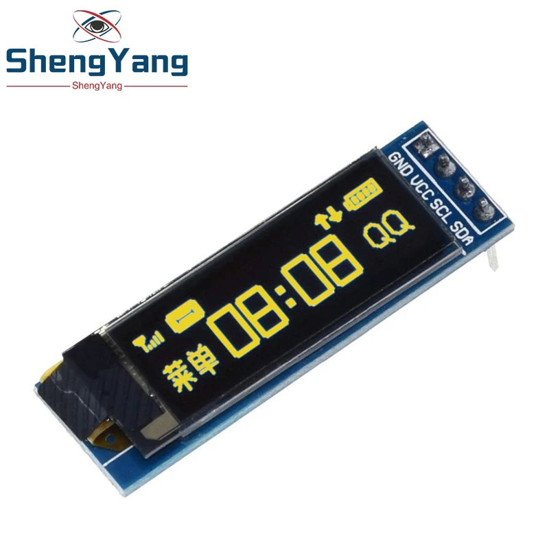 0.91 Inch OLED Module: White Blue OLED