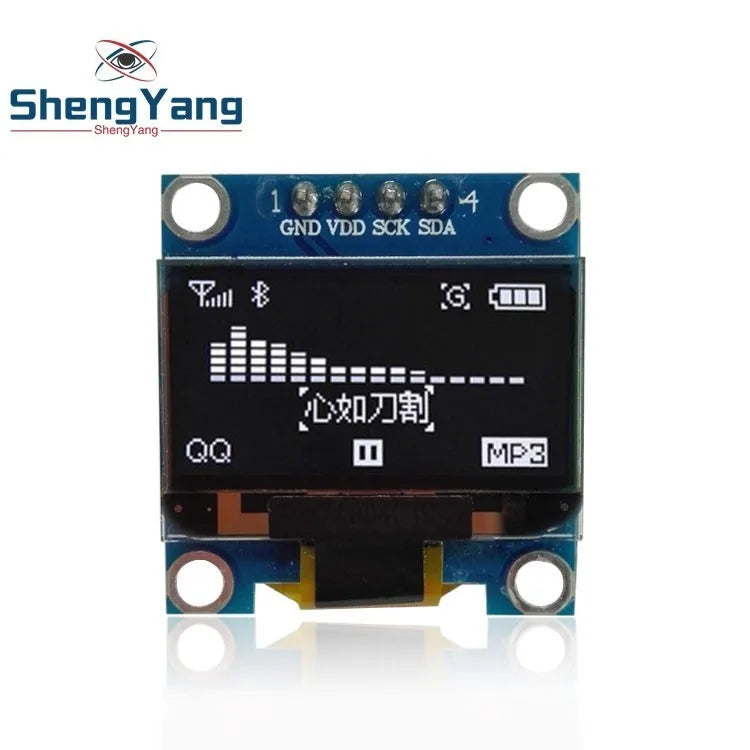 TZT 0.96 Inch Serial OLED Display