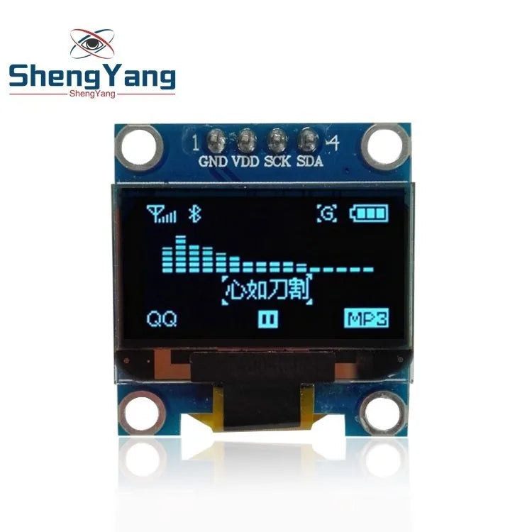 TZT 0.96 Inch Serial OLED Display