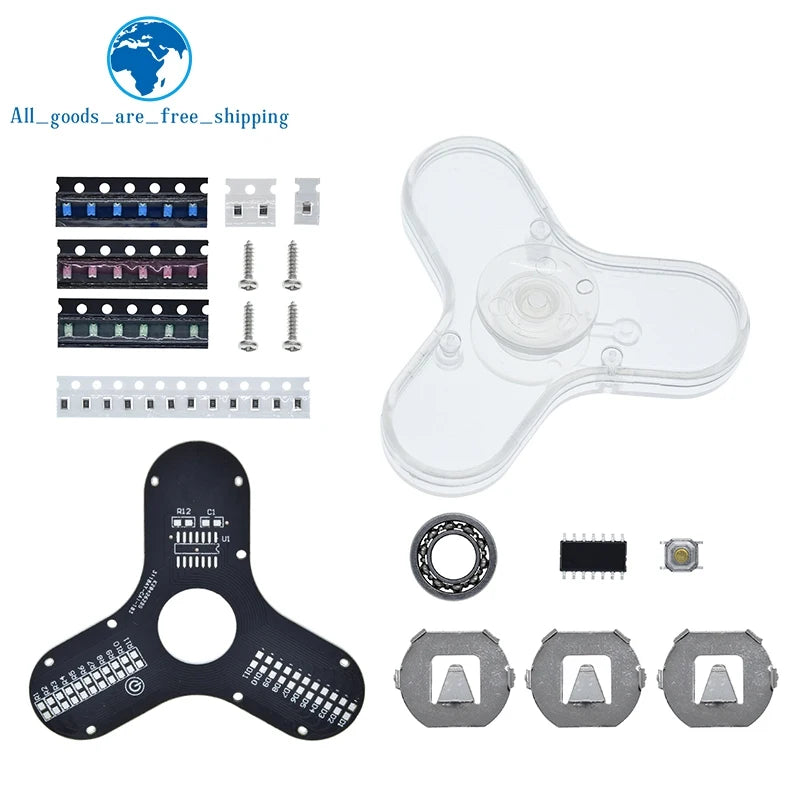 TZT Fingertip Gyro LED Manufacture Kit