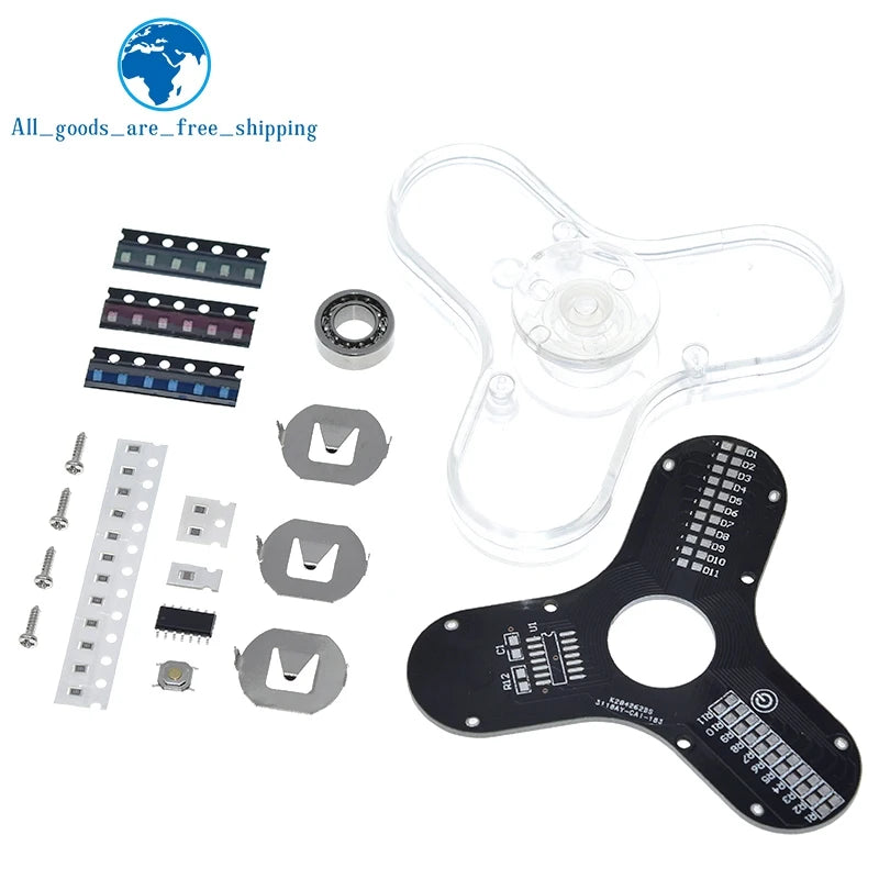 TZT Fingertip Gyro LED Manufacture Kit