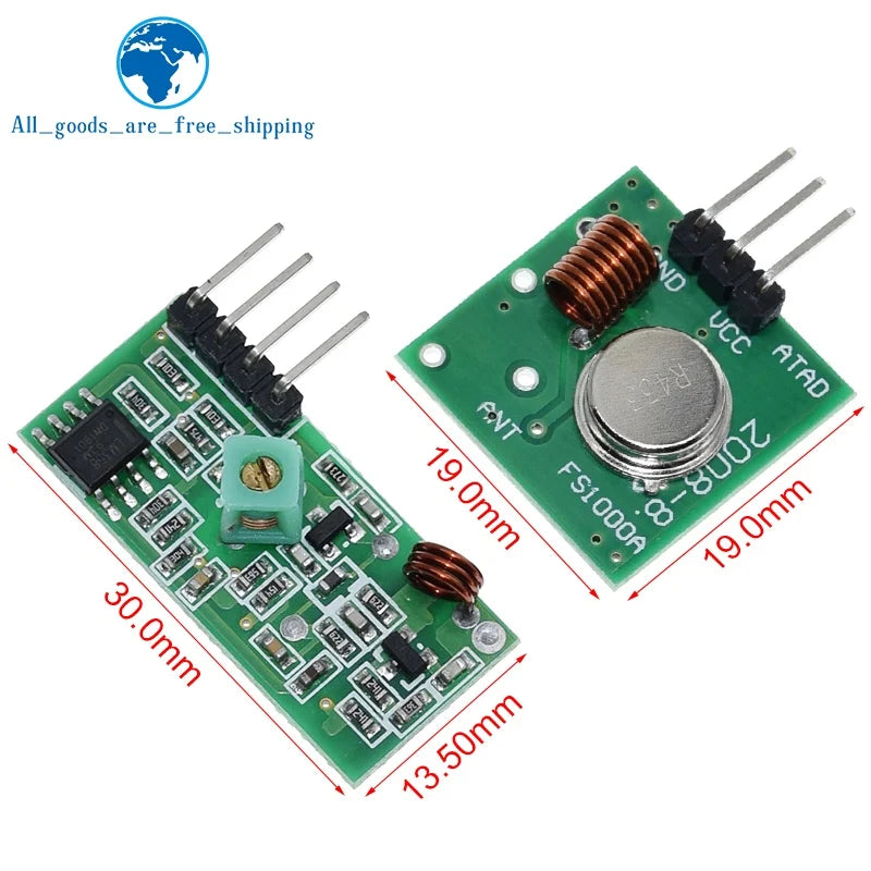 Smart Electronics RF Transmitter &amp; Receiver Module