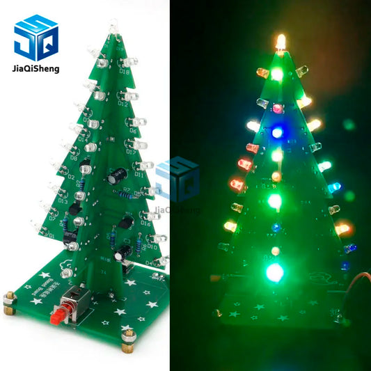 DIY Christmas Tree LED Flash Circuit